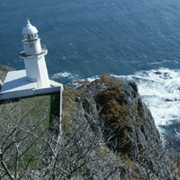 室蘭八景「地球岬（チキウ岬）」の灯台