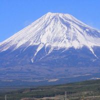 静岡県から見た富士山
